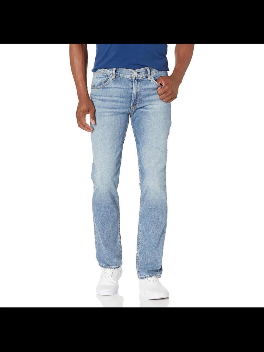 Hudson Byron Straight Men’s Jeans Size 32 Light Wash NWT